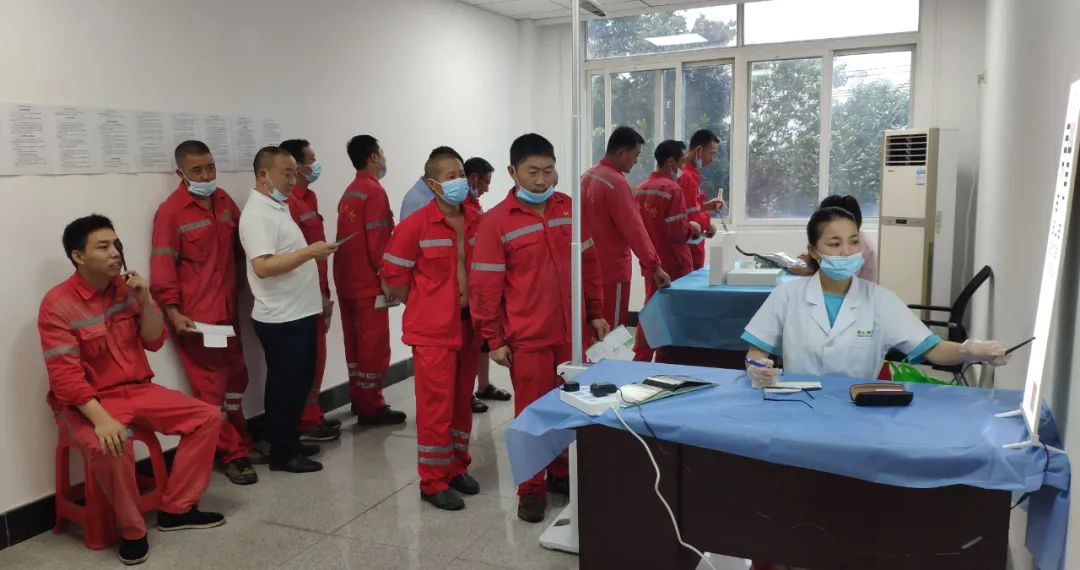 關愛職工 化機公司開展職業(yè)健康體檢(圖3) 圖片